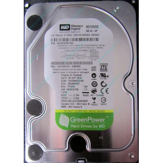 Б/У жёсткий диск 1Tb Western Digital WD10EVVS Green (WD AV-GP 1000 GB) 5400 rpm SATA (Ставрополь)