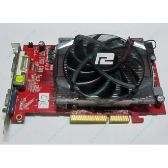 Б/У видеокарта 1Gb ATI Radeon HD4670 AGP PowerColor R73KG 1GBK3-P (Ставрополь)