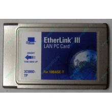 Сетевая карта 3COM Etherlink III 3C589D-TP (PCMCIA) без LAN кабеля (без хвоста) - Ставрополь